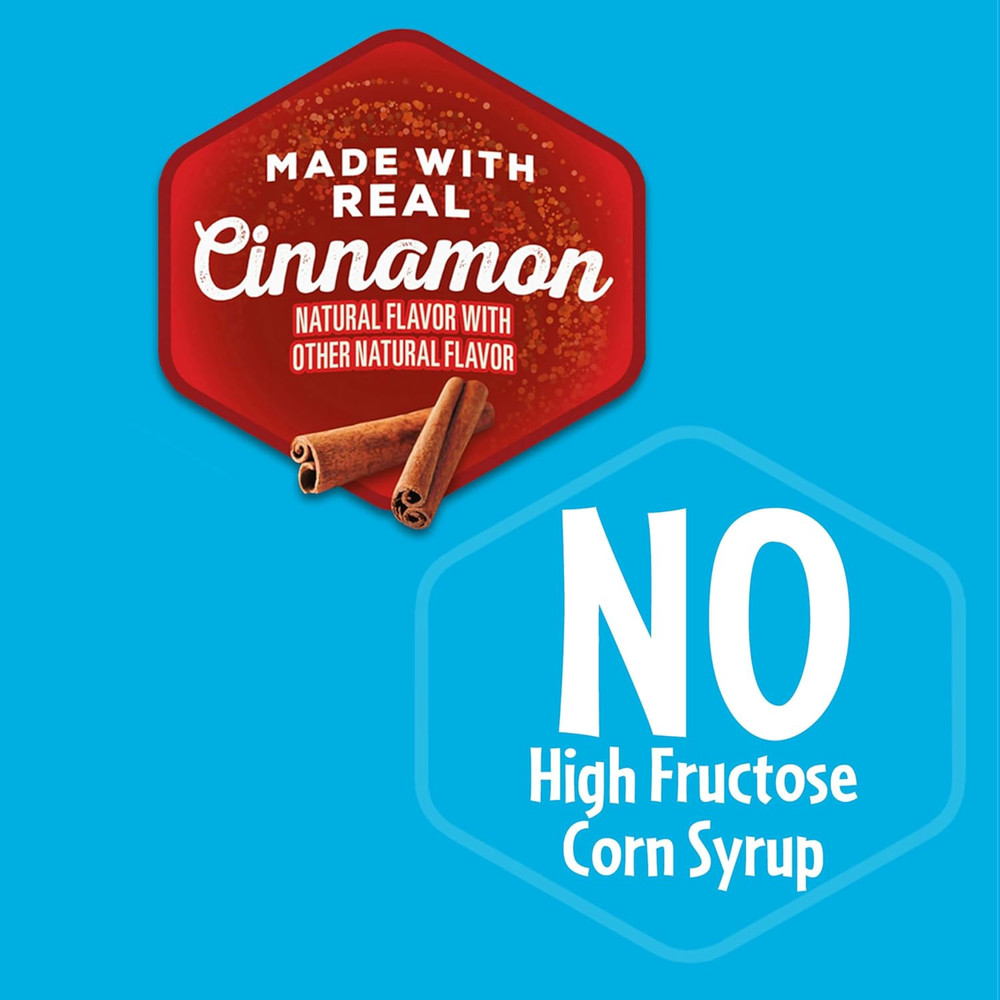 Fresh Stacks Cinnamon Graham Crackers, Bulk Travel Snacks, 6 Boxes (36 Multi Sna