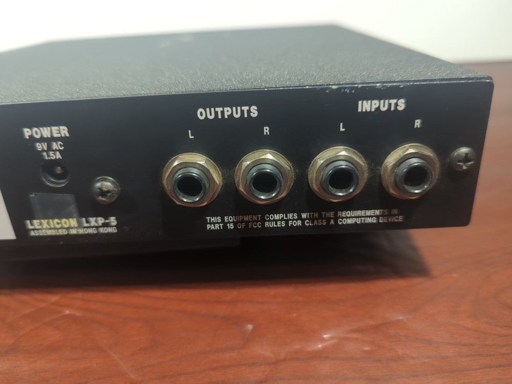 Lexicon LXP-5, Stereo Effects Processor, Delay, Chorus, Pitch, Vintage Unit