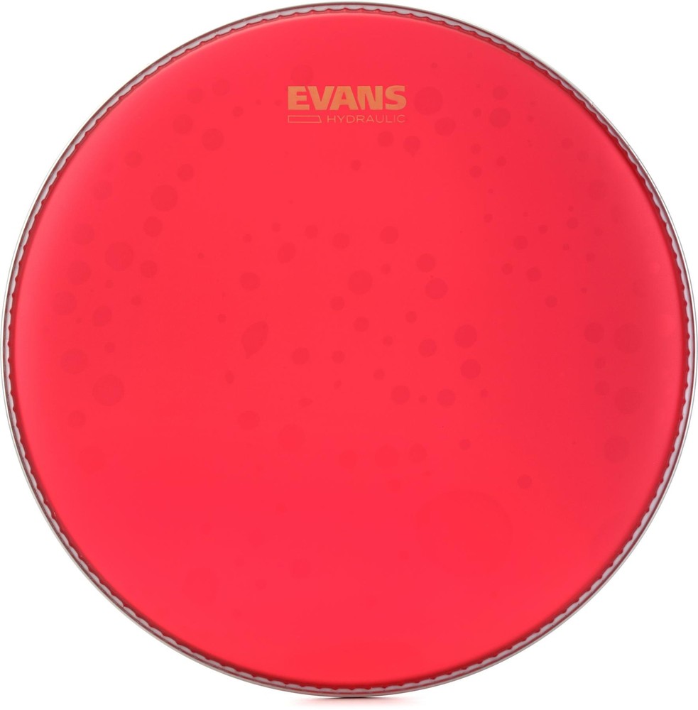 Evans Hydraulic Red Coated Snare Head - 14"