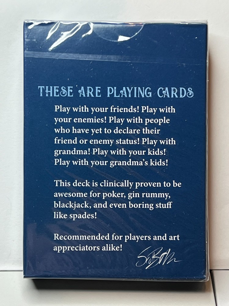 Custom Deck (Blue) - Playing Cards - Frogpants