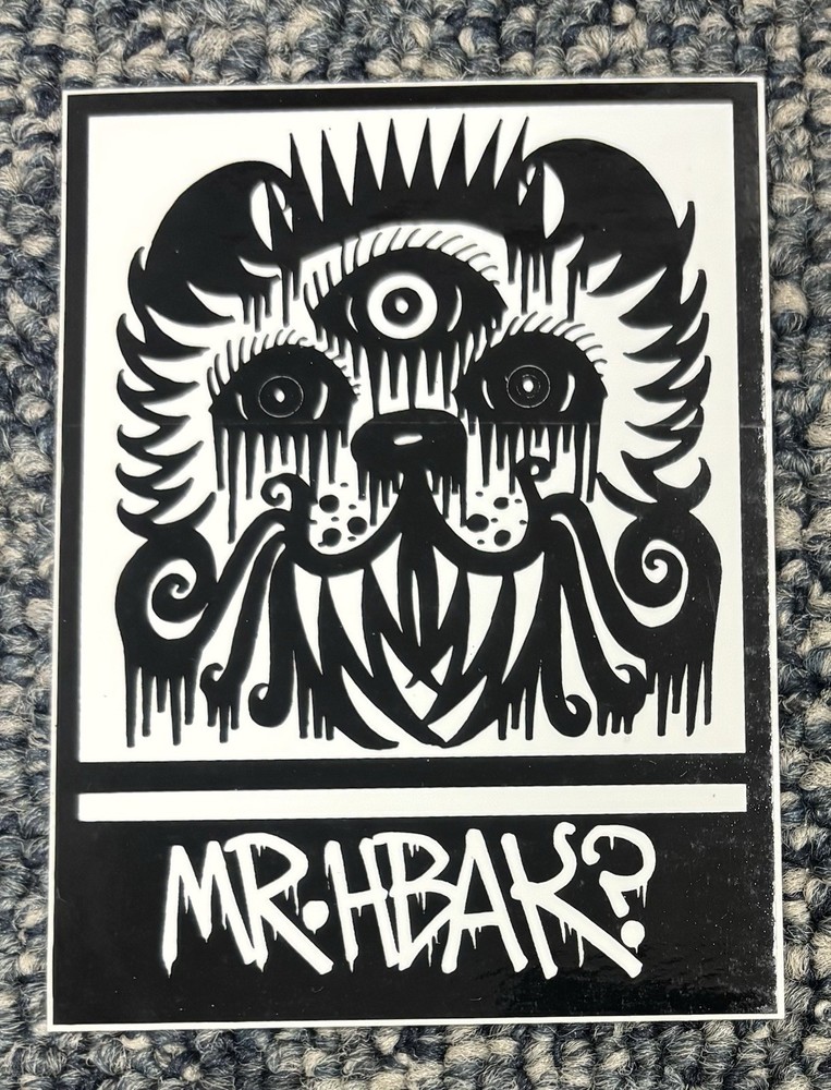 MR HBAK/ BLACK DAZE STICKERS