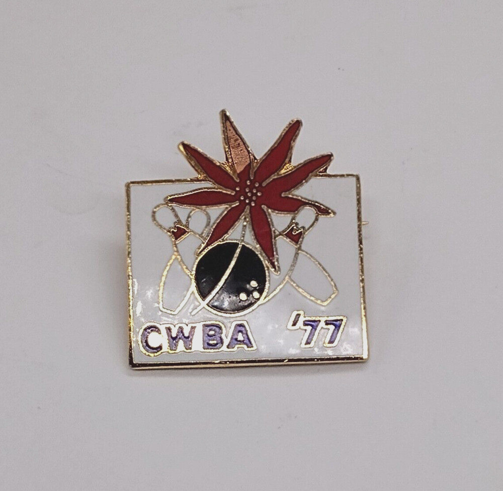 CWBA '77 Bowling Lapel Pin