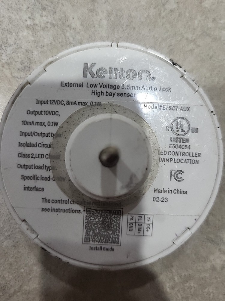 Keilton MODEL#EFS07-AUX BASIC HIGH BAY OCCUPANCY KIT NEW