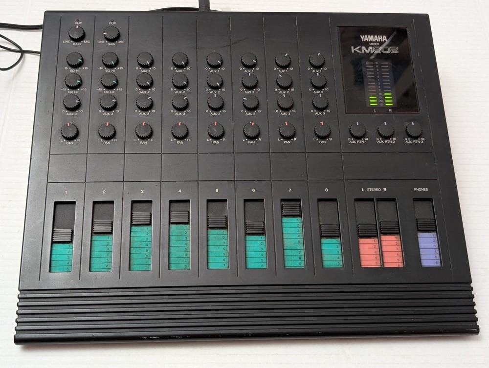 Yamaha KM802 RARE 8 Channel Mixer