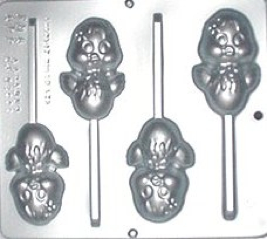 Chickie Lollipop Chocolate Candy Mold Easter 1818 NEW