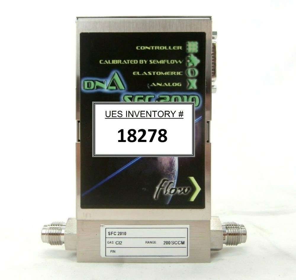 Perkin-Elmer SFC 2010 Mass Flow Controller MFC DNA 200 SCCM Cl2 Working Spare
