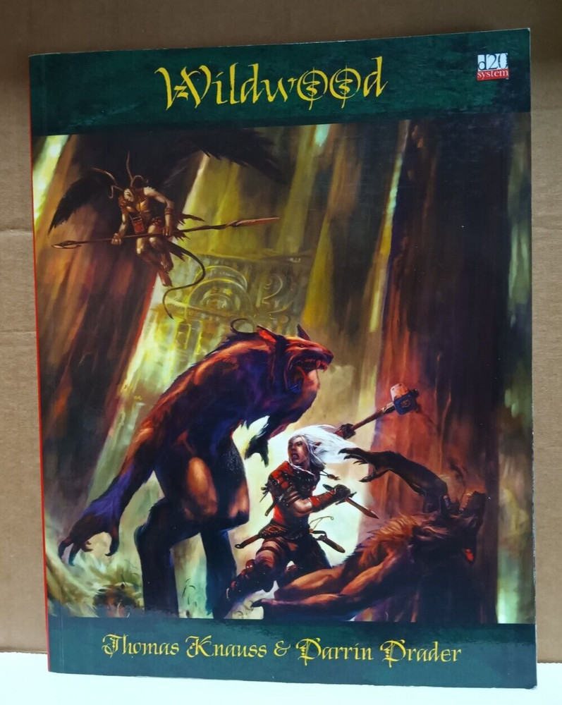 Wildwood d20 D&D rulebook