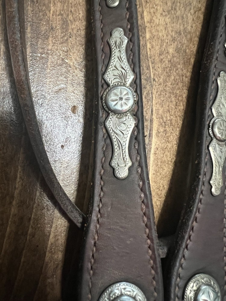~**Vintage**~ Kustom Kraft Silver Headstall