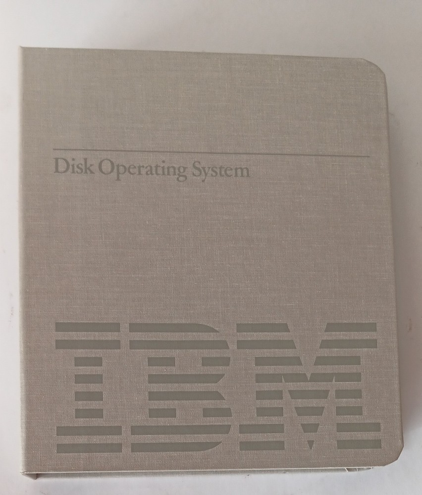 IBM DOS 3.3 Technical Reference Manual w/ 5.25" Floppys 6280060 Version 3.30