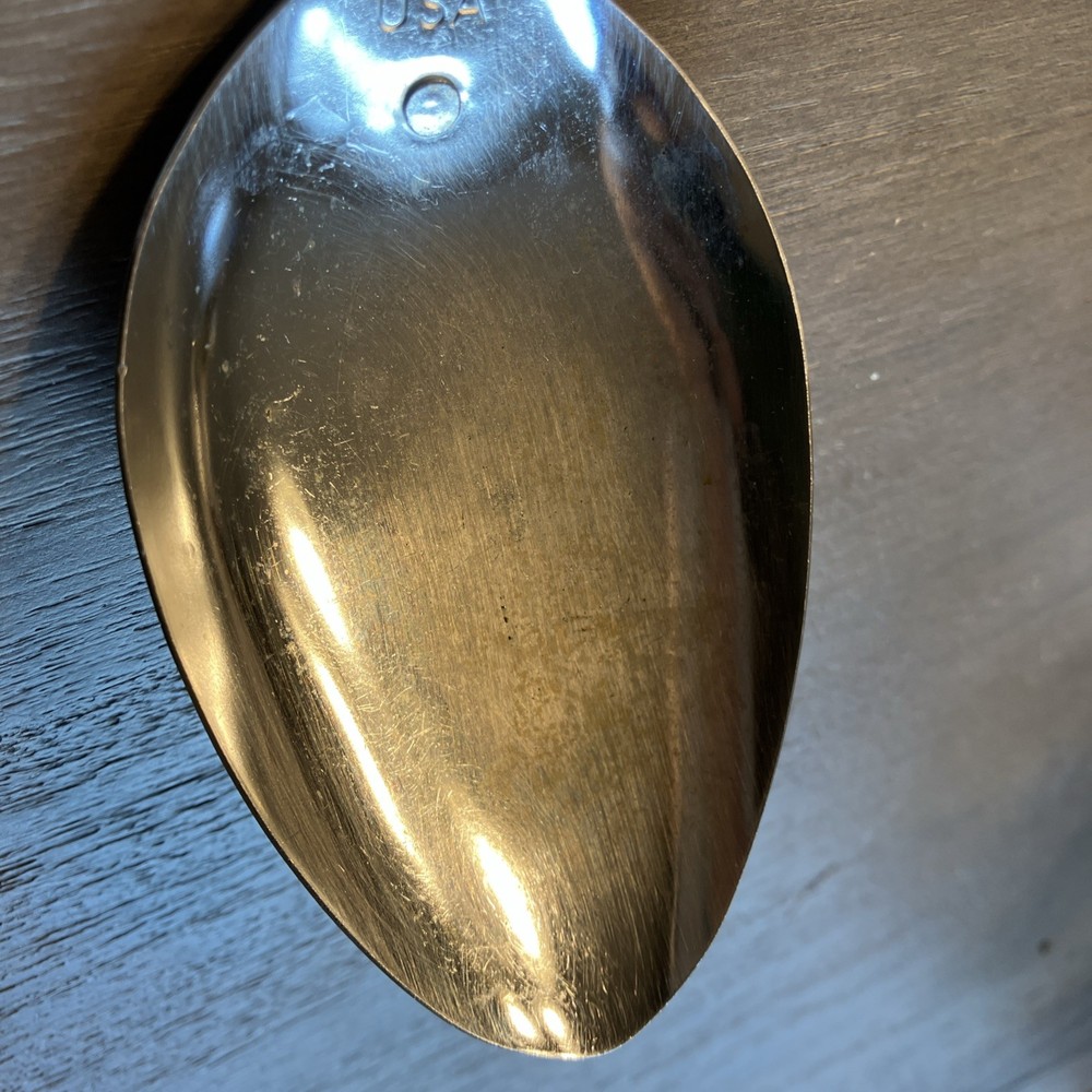 Vintage Ecko USA Spoon 12" Black Handle