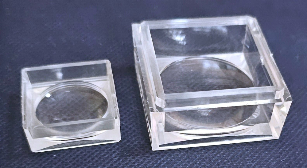 Pair of Square Plastic Magnifiers