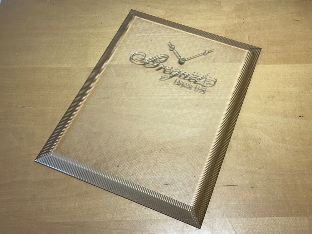 Plaque Display - BREGUET - Display Plate - 27 X 20 X 1 Cm