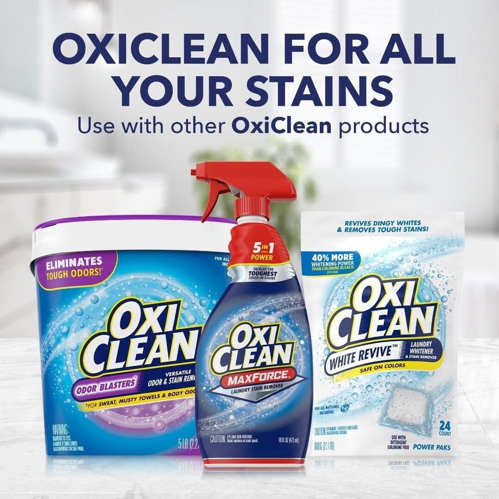 OxiClean MaxForce Stain Remover Spray Refill, 48 fl oz
