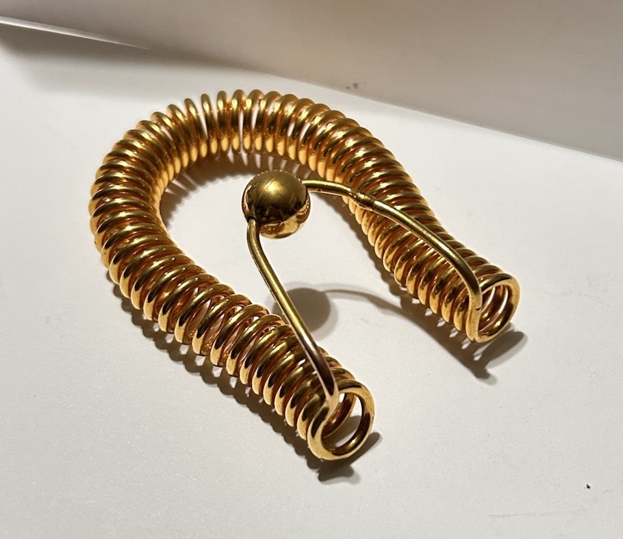 Lost Cubit Light-Life Feedback Loop, 24K Gold Plated