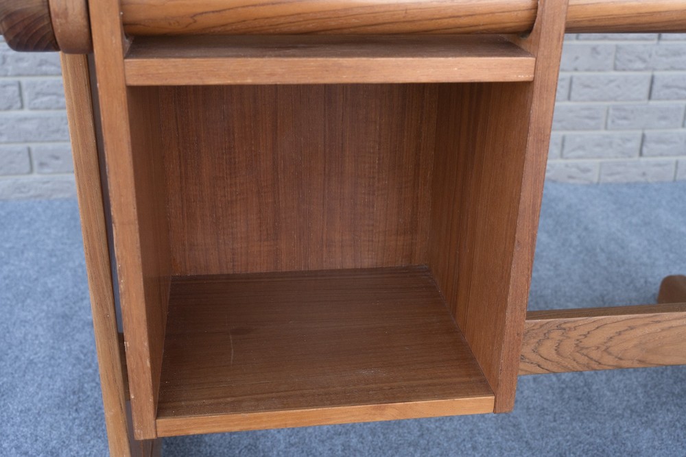Mid Century Danish Modern H. Sigh & Søns Adjustable Teak Drafting Table Desk