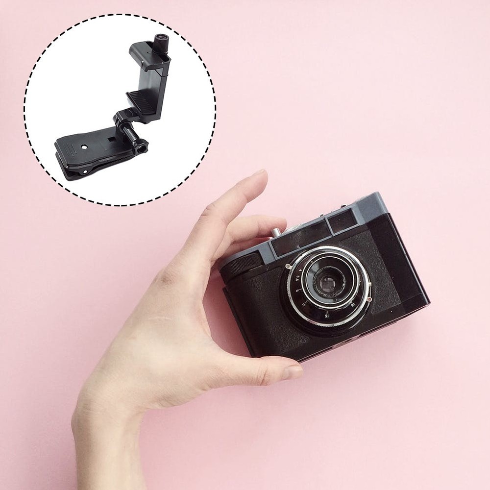 Camera Clamp Mount Belt Clip Strap Holder Backpack Cellphone Selfie
