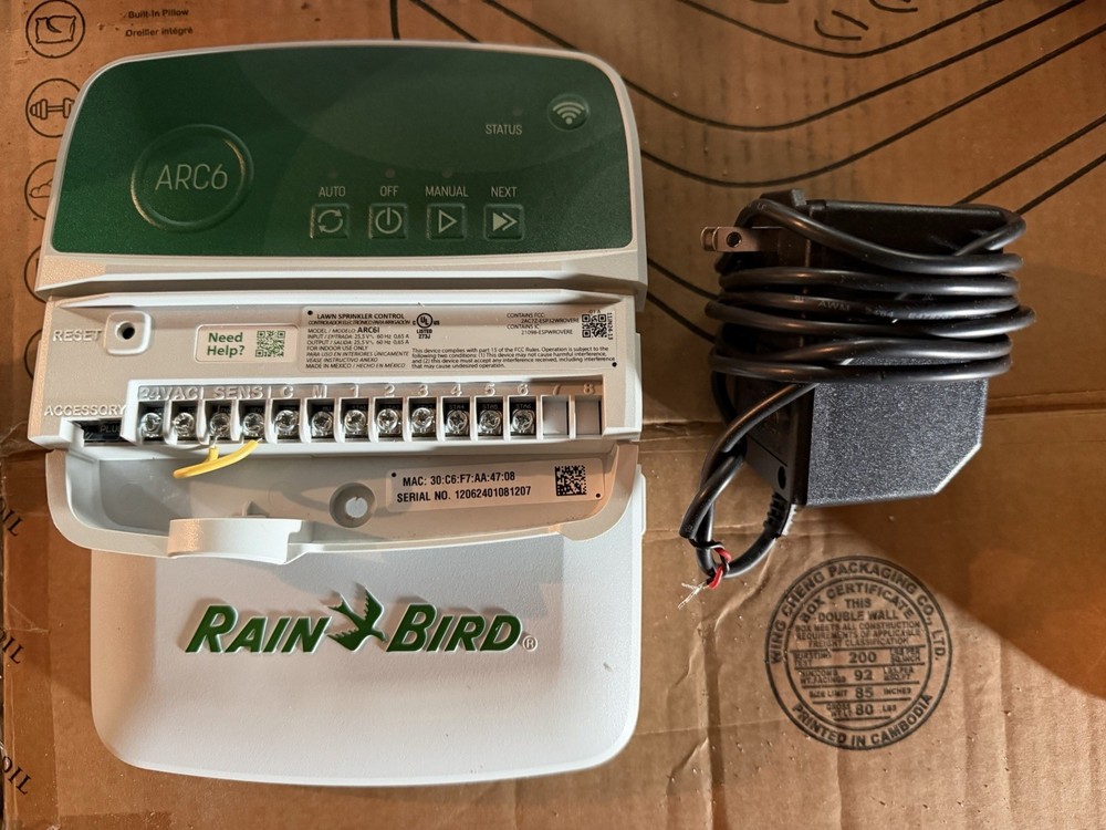 2-Rain Bird Sprinkler Timers- Programmable Irrigation Water Timer