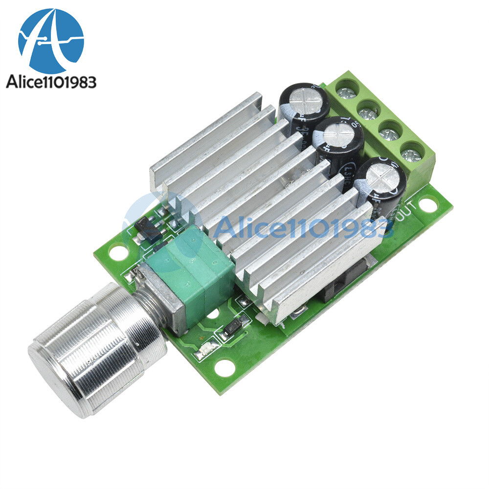 DC 6V 12V 24V 30V 10A DC Motor Speed Controller PWM Controller Board