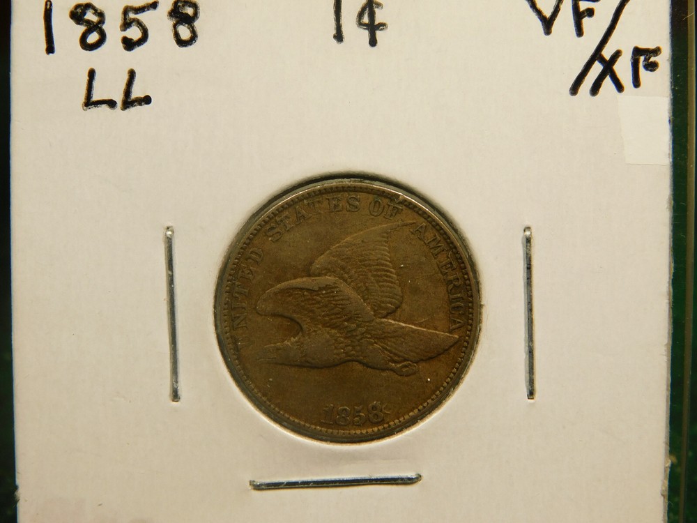 Flying Eagle Cent 1858 LL Item # 11733