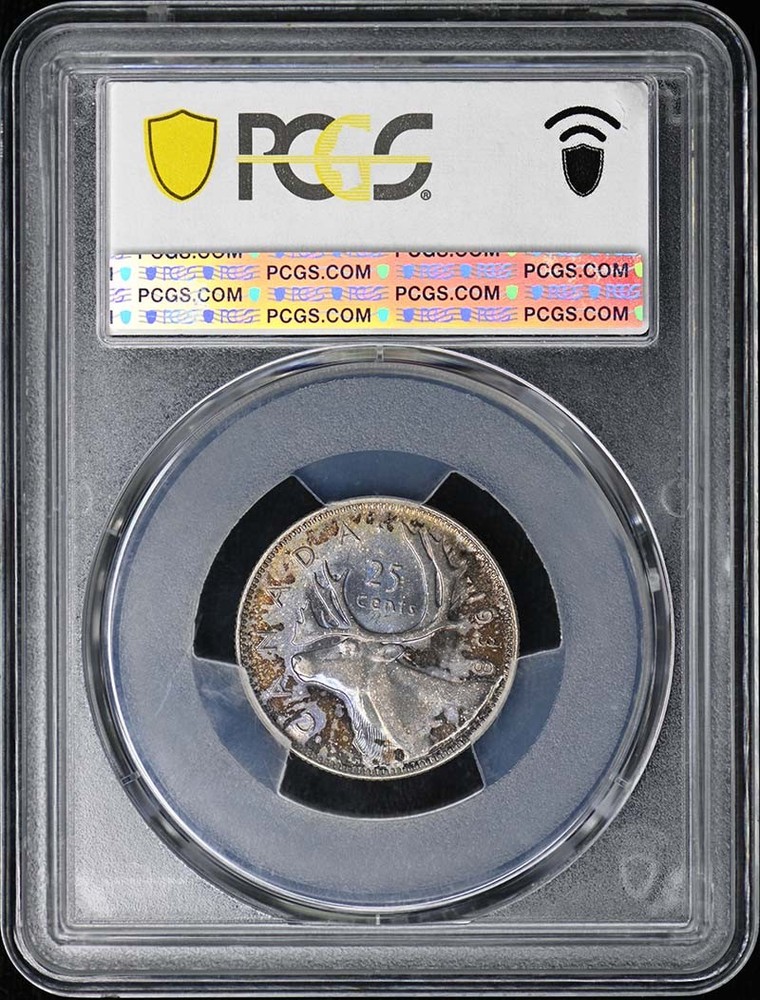 1938 25C Canada George VI PCGS MS63