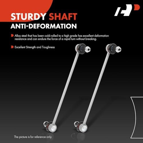 2 x Front Sway Bar Links Stabilizer Bar Links, Compatible with Mazda 3, 3