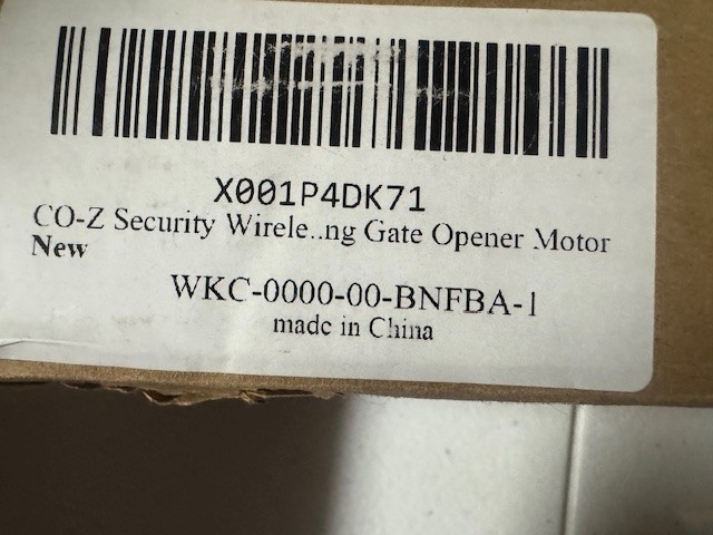 Wireless Code Entry Gate Keypad For Swing Sliding Gate Opener Door Operator