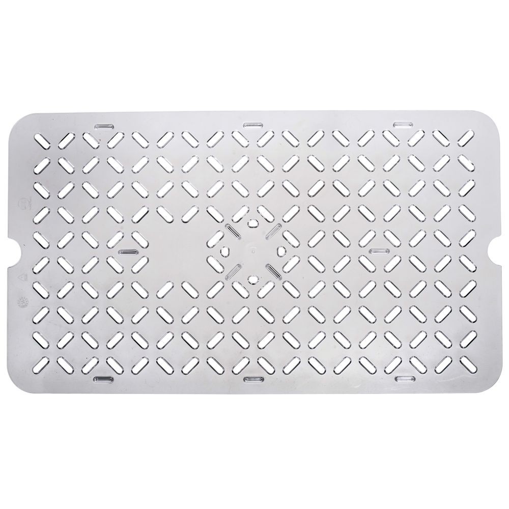 Super Pan III Full Size Low Temp Plastic False Bottom, Clear