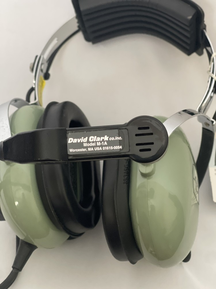 David Clark aviation headset H3530 AS-IS UNTESTED