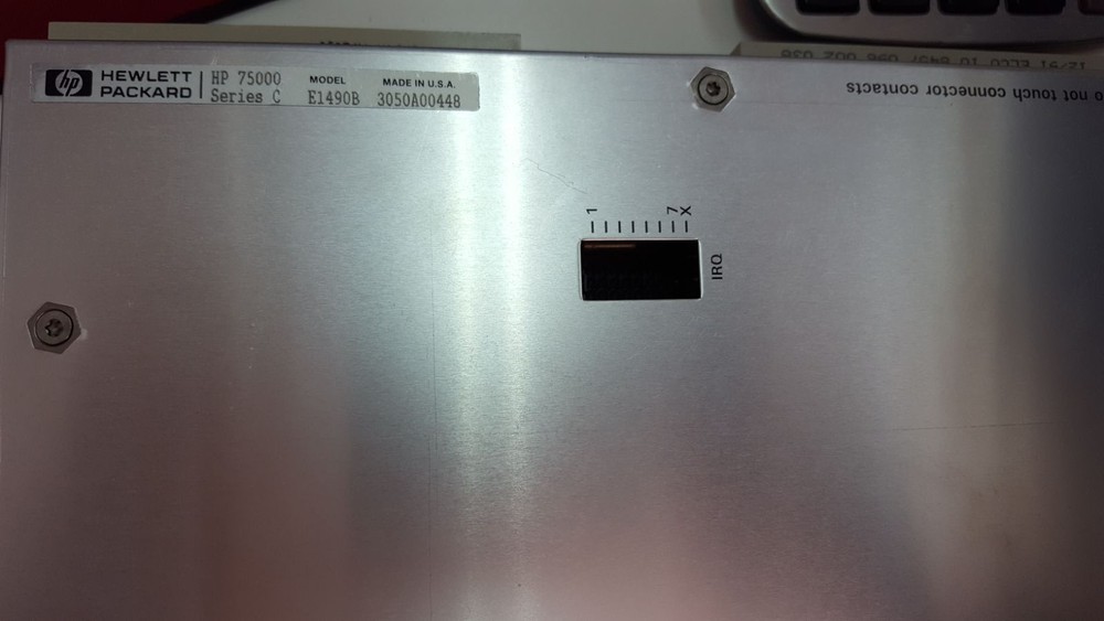 HP E1490B Register-based VXI Breadboard HP 75000 Series C