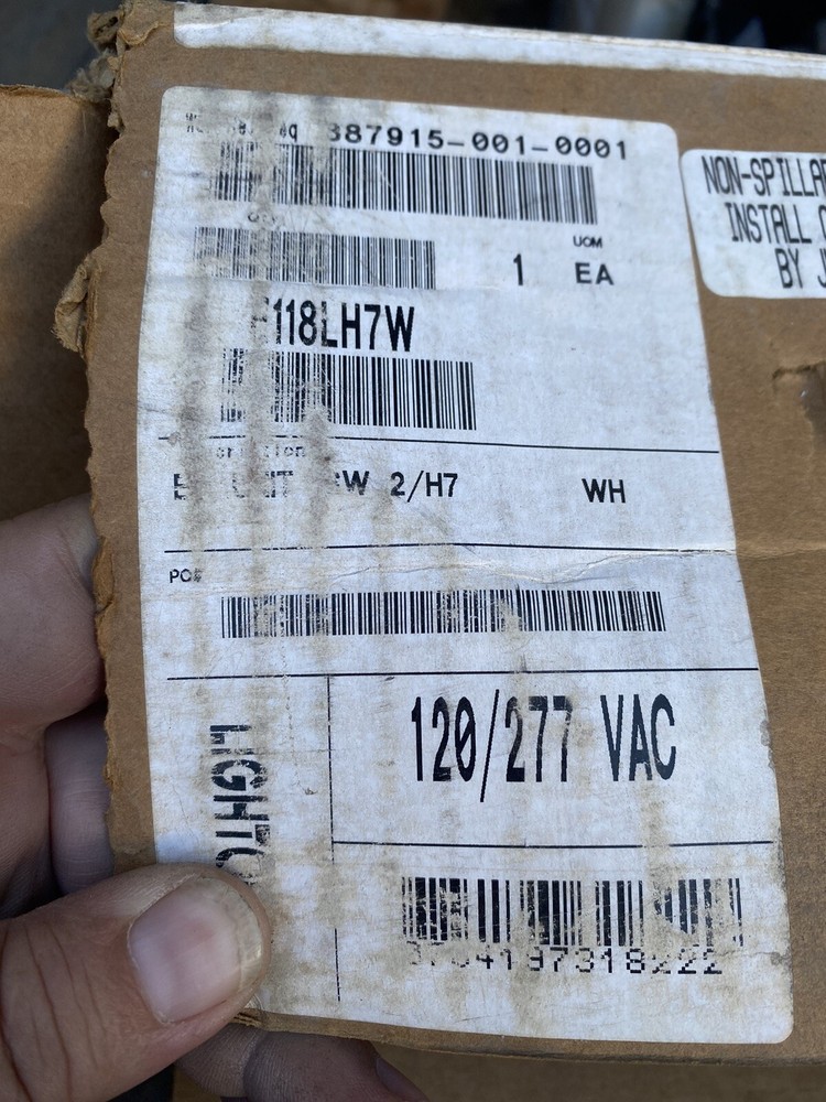 (TOA) E118LH7W Lightolier Emergency Light “B”