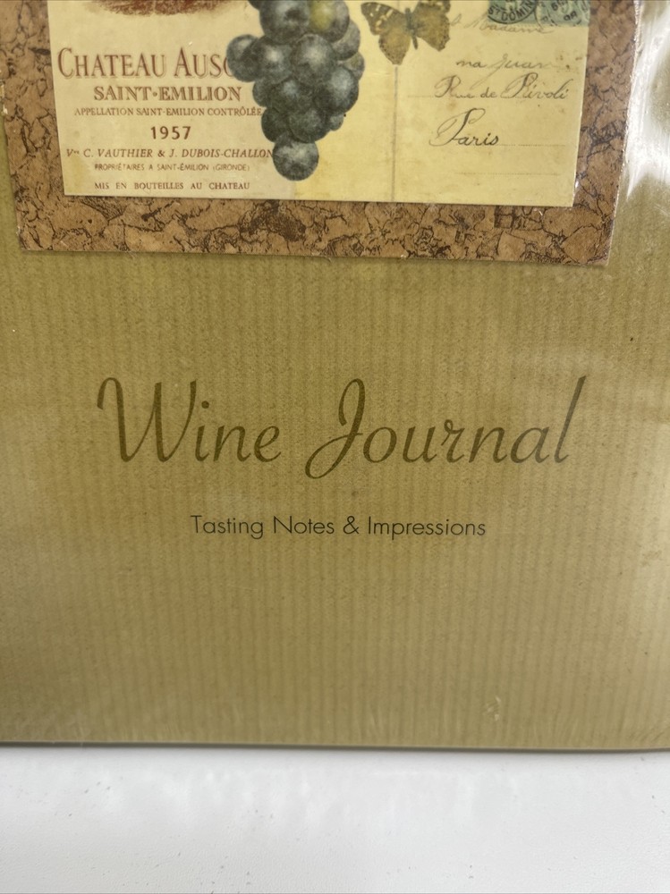 NEW Contemporary Wine Journal, Ring-bound, by Avalanche Tasting Notes Impression