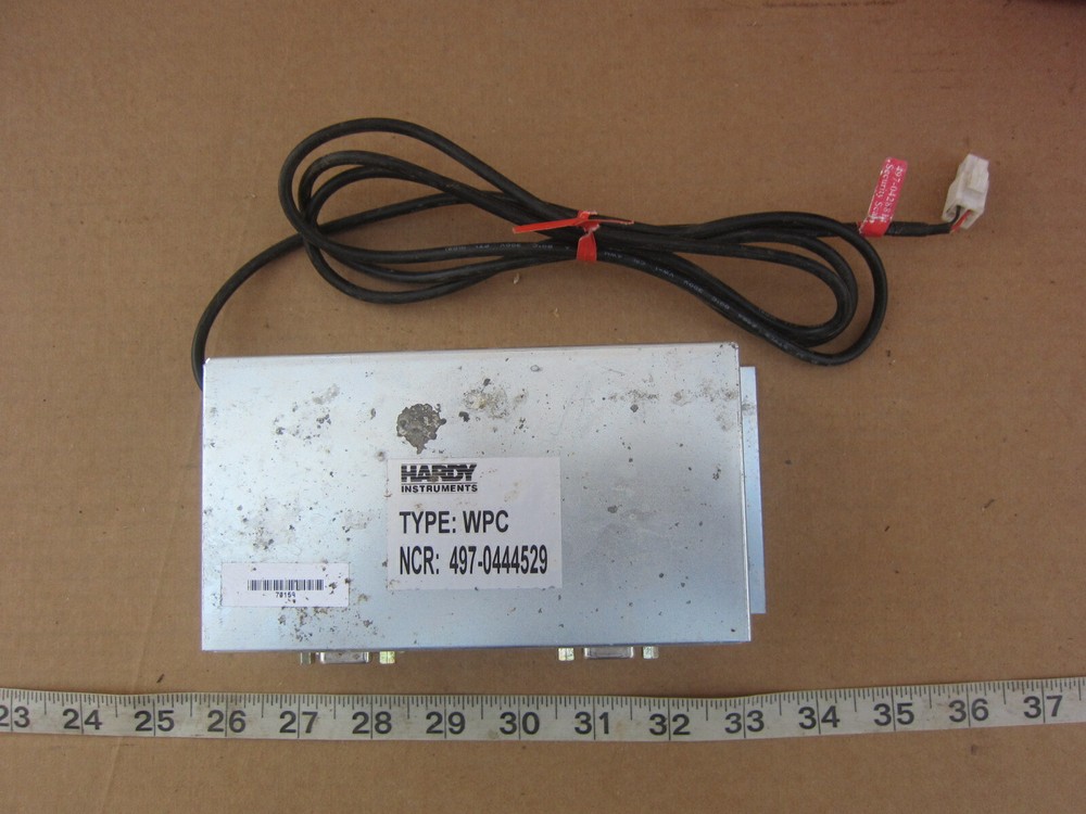 NCR  497-0444529 Hardy Instruments WPC Scale Controller, Used
