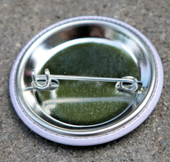 I'D RATHER BE PLAYING BASEBALL - Pinback Button Badge 1.5"