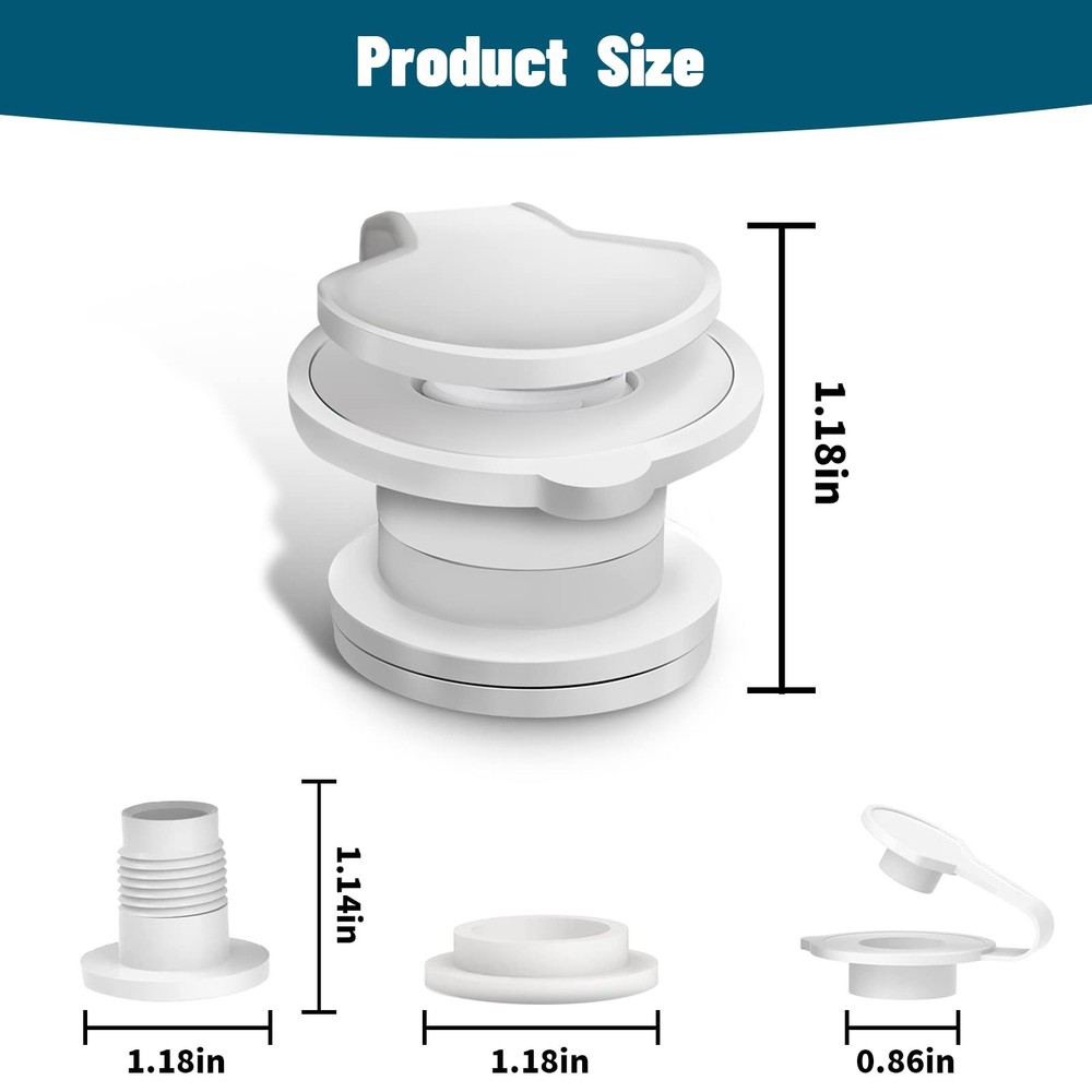 Cooler Drain Plug Assembly Replacement for Coleman Xtreme Coolers