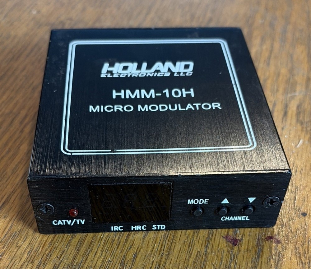 Holland Electronic HMM-10H Micro Modulator RF Multimedia No Power Supply