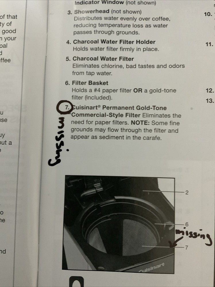 ☕️ Cuisinart DCC-T20 14-Cup Programmable Coffeemaker Black 👍great Cond👇READ