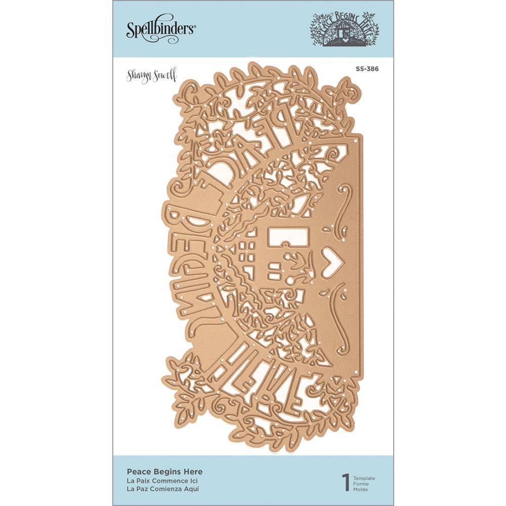 Spellbinders Shapeabilities Dies By Sharyn Sowell Peace Begins Here