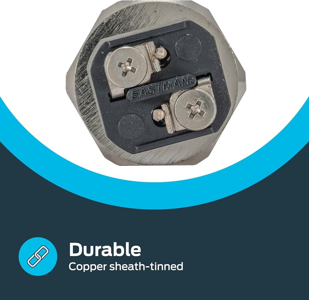 High Watt Density Electric Water Heating Element 120V x 1500W - Safe & Reliable