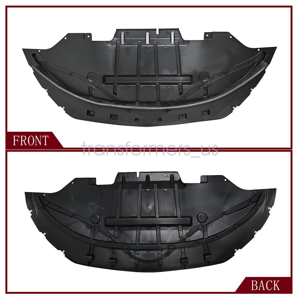 Front Bumper Under Cover Guard Engine Splash Shield For 2015-2017 Ford Mustang