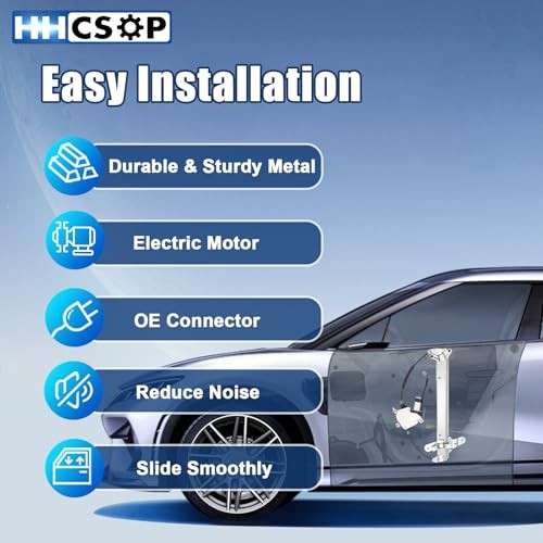 Front Right Passenger Side Power Window Regulator with Front Passenger Side