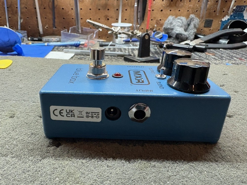 Modified MXR M103 Blue Box w/ boost and octave select