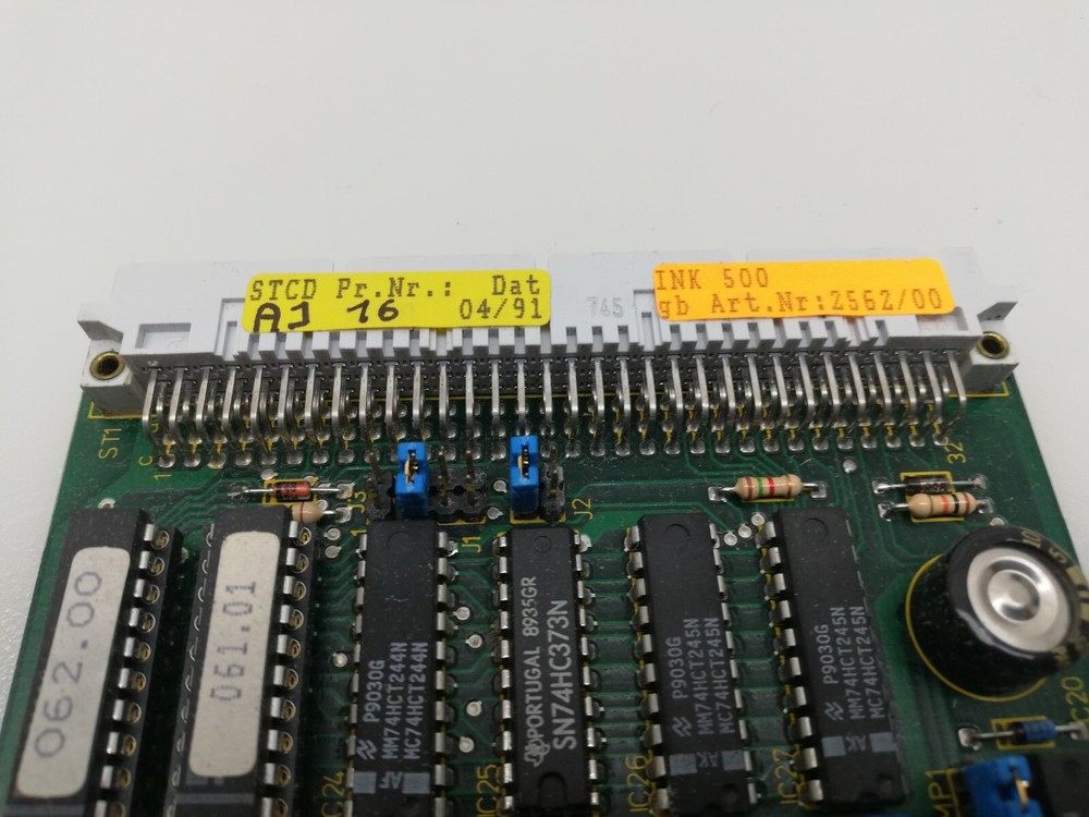 Bachmann INK 500 2562/00 Processor Board Control Card Battenfeld Unilog