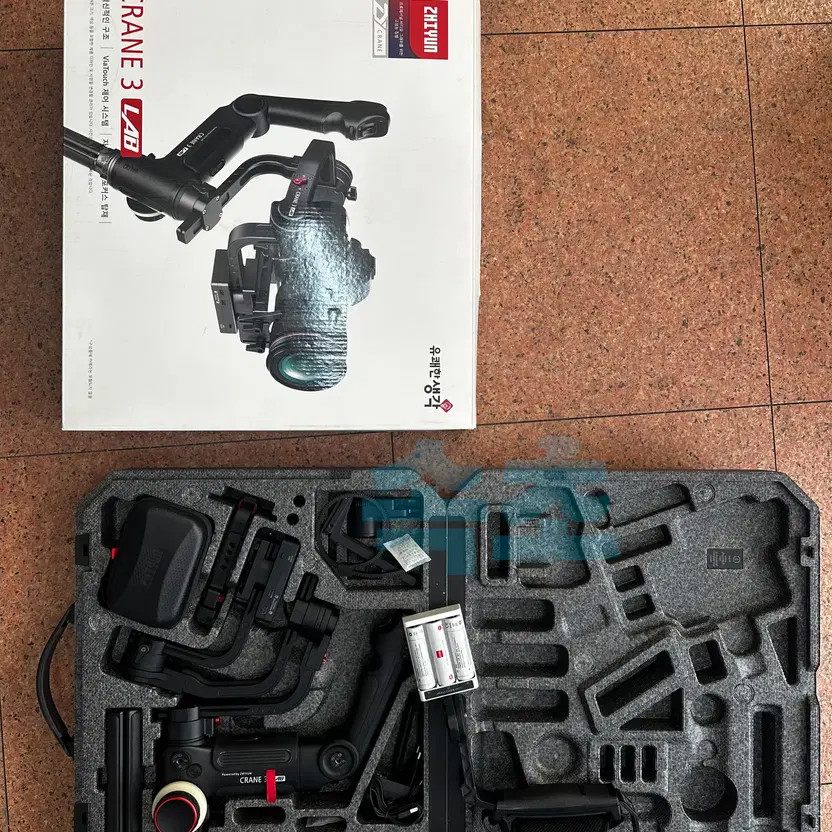 Jiyoon Crane 3Lab Gimbal with Accessories