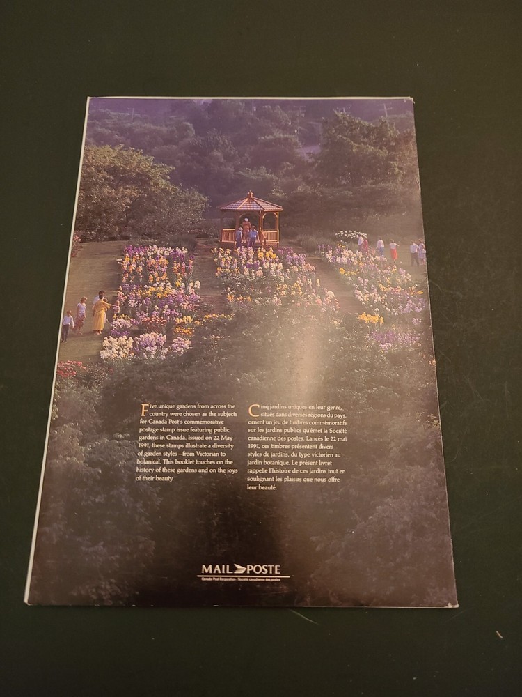 Canada Post - Thematic Collection #49 - Public Gardens (1991)