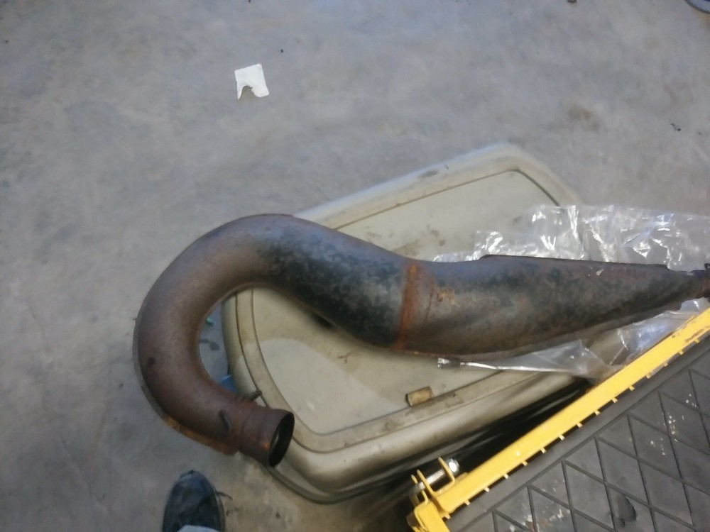 1989 ski doo mx exhaust pipe