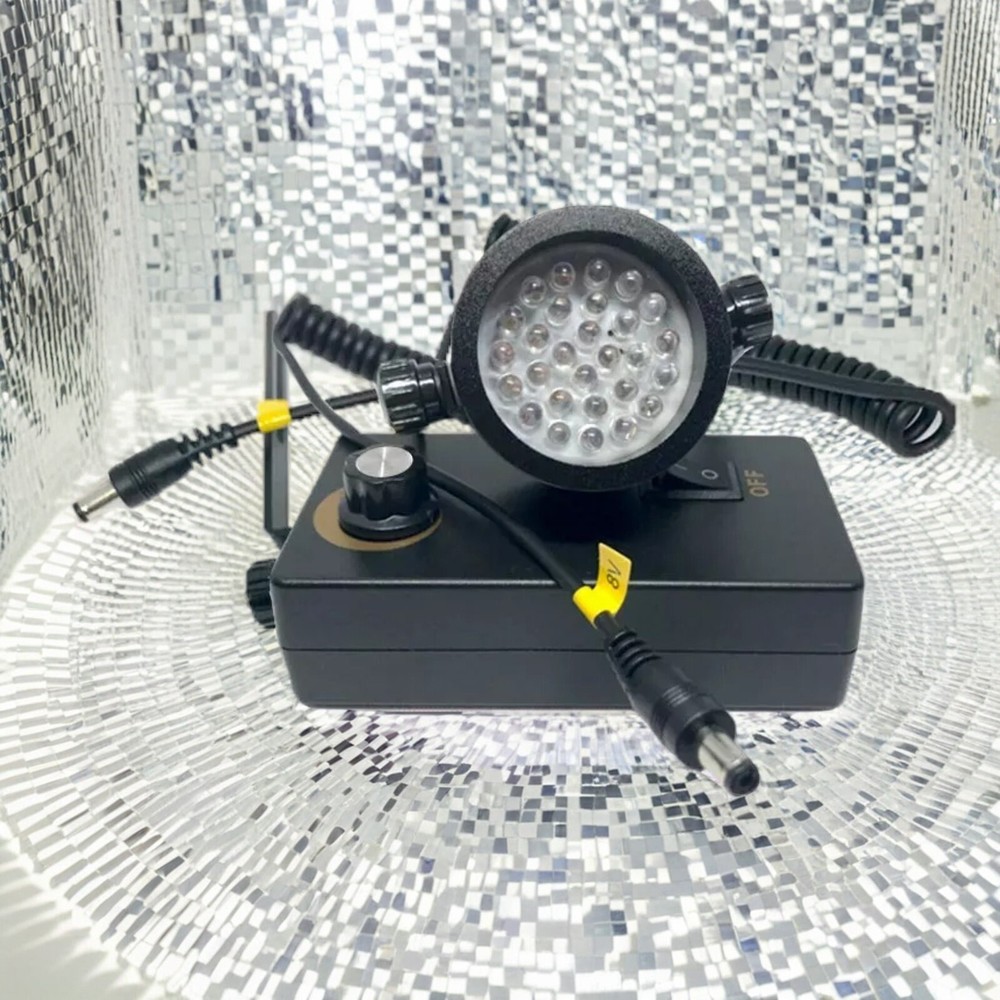 28LED Adjustable Angle Brightness Stereo Microscope Oblique Light Source 90-24o8