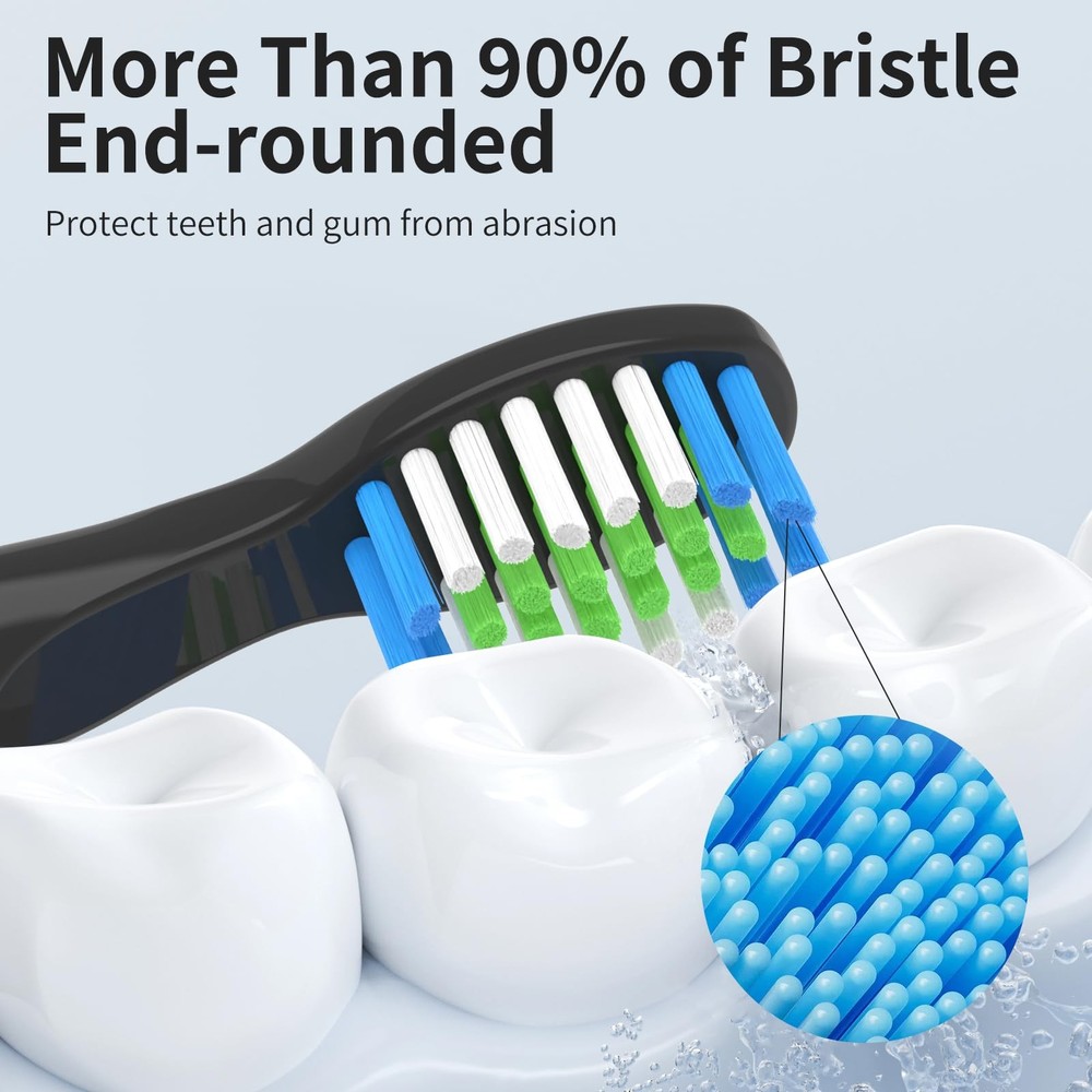 Compatible with Bitvae D2 Electric Toothbrush Replacement Heads, for Bitvae D...