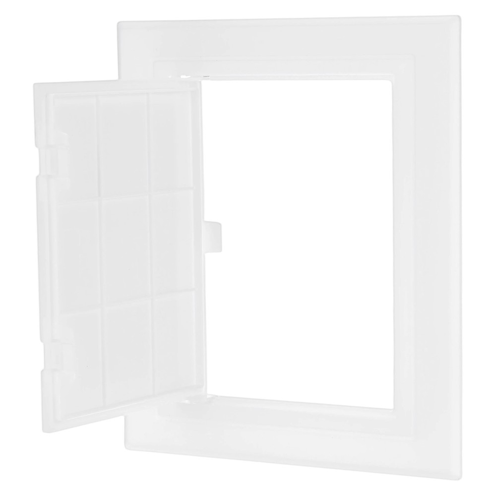 1-Pack Access Panel for Drywall, 4.5x6" Plastic Wall Hole Covers [White]