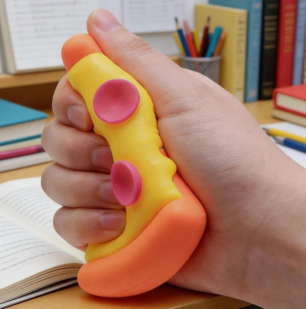 NeeDoh Squeezza Pizza Nee Doh Squeeze New