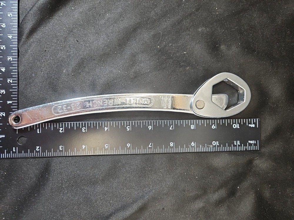 7/8" - 1 1/4" Heavy Duty Multi-Wrench - 23-32 mm - GUC Socket Adjustable